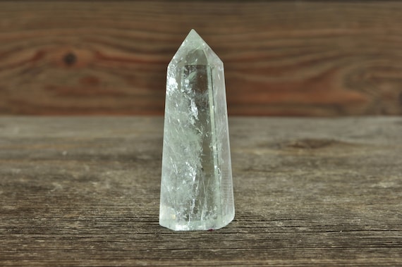 Prasiolite Crystal Point, Prasiolite, Green Amethyst, Crystal Point, Green Crystal, Crystal, Crystal Healing, Crystal Grid