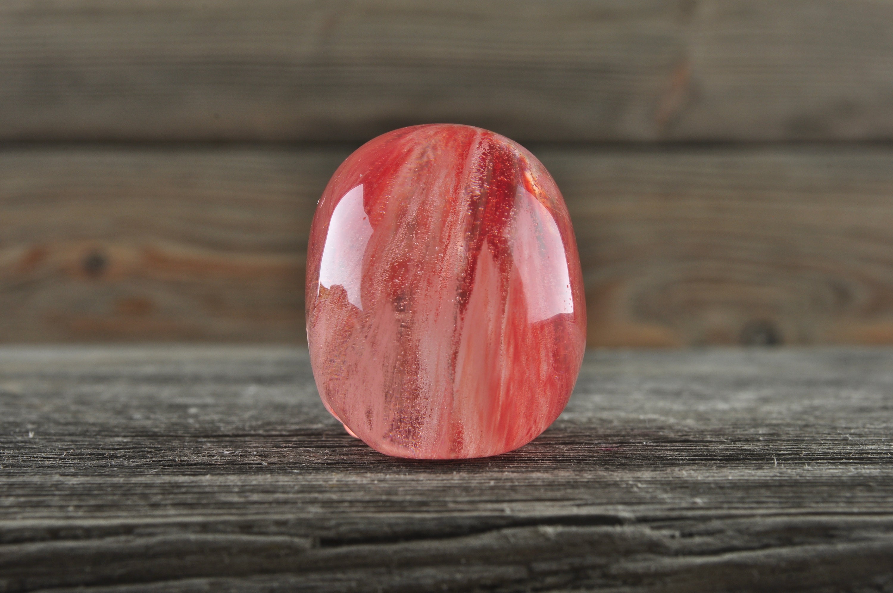 Beautiful and Unique Smelt 'Quartz' Skull, Mini