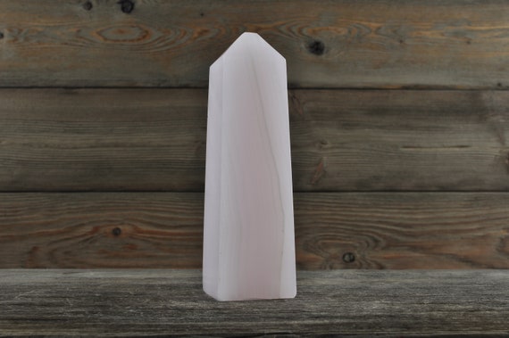 Pink Mangano Calcite Point!