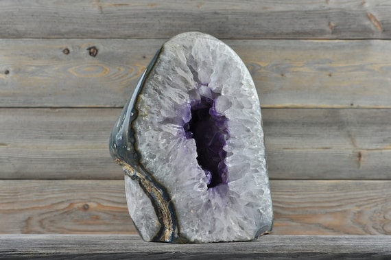 Amethyst, Geode, Birthstone, Unique Gift, Home Decor, Boho Decor, Crystal Decor, PL4-027!