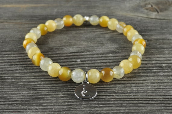 Solar Plexus Chakra, Gemstone Bracelet, Crystal Bracelet, Healing Crystals and Stones, Reiki, Crystal Bracelet, Healing Crystals and Stones