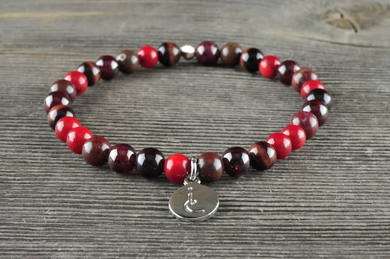 Root Chakra, Gemstone Bracelet, Crystal Bracelet, Healing Crystals and Stones, Reiki, Crystal Bracelet, Healing Crystals and Stones