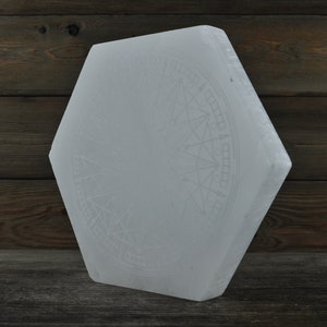 Etched Selenite Gridding Plate Large image 9