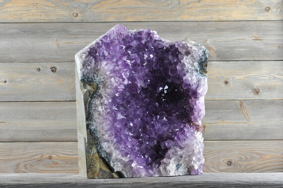 Amethyst, Geode, Birthstone, Unique Gift, Home Decor, Boho Decor, Crystal Decor, RG4-012