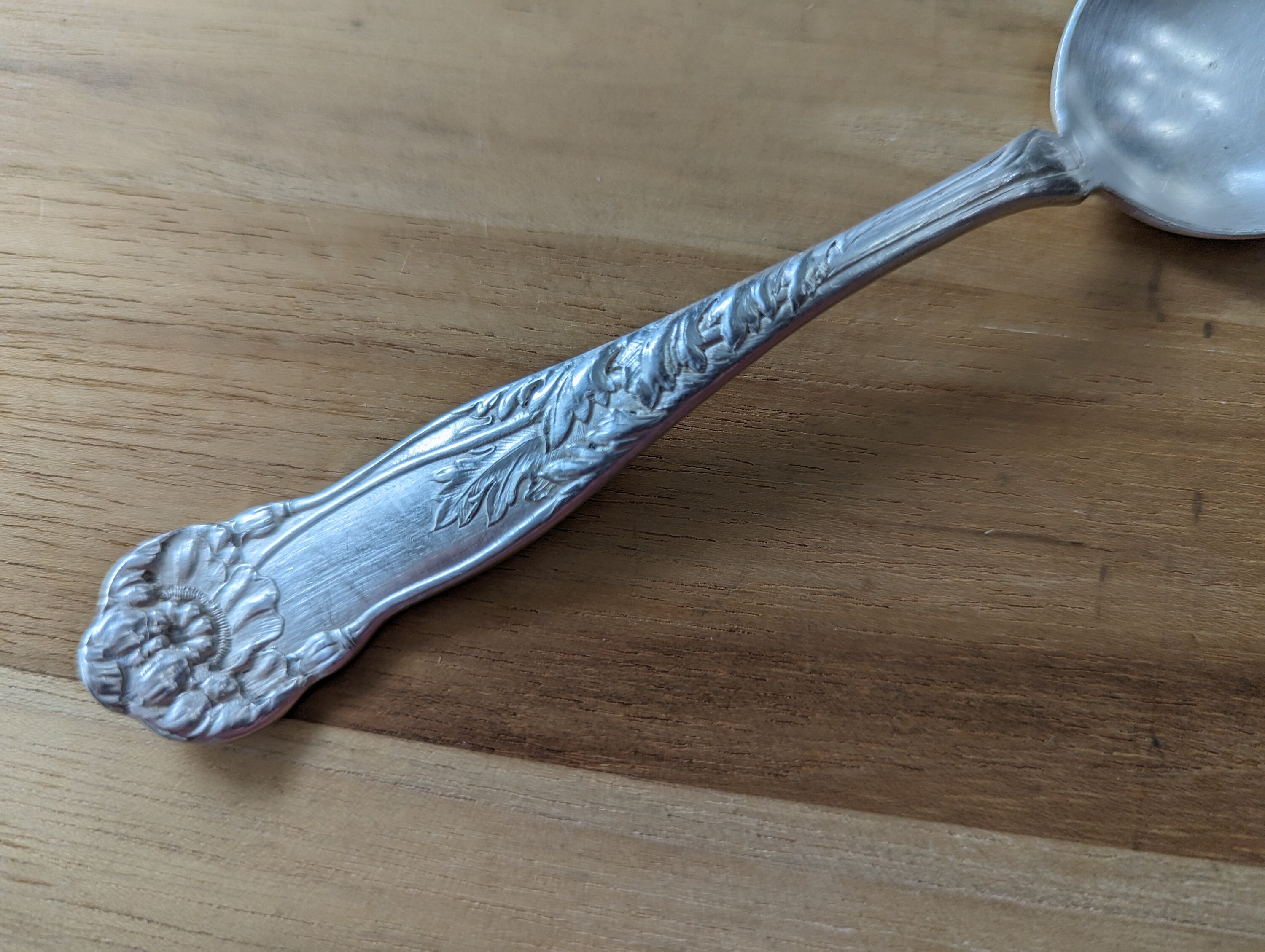 Antique Collectible CERETA Silver 1902 CERETA Dessert/oval Soup Spoon 6 ...
