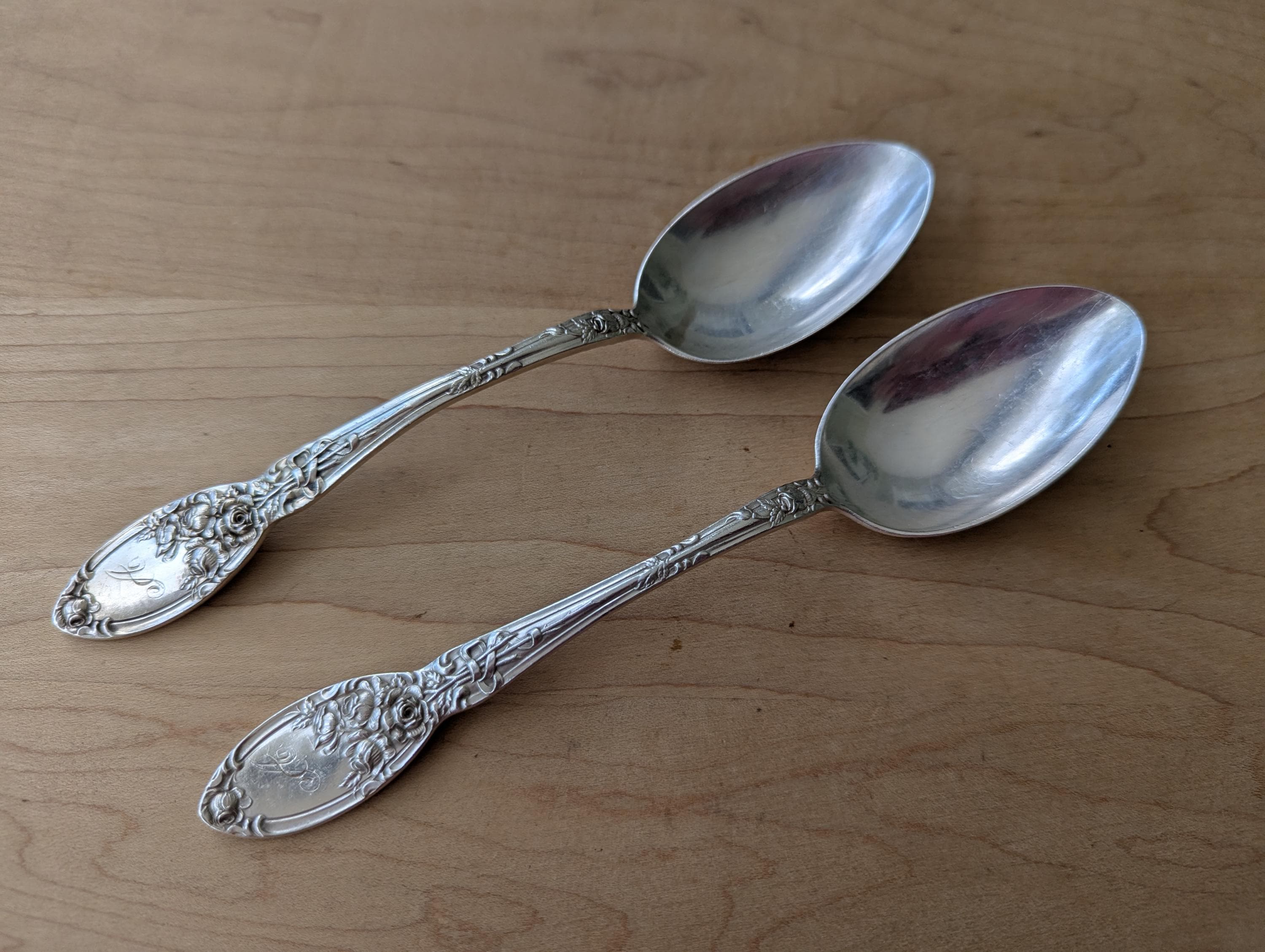 Alvin Sterling Silver Spoons - Etsy