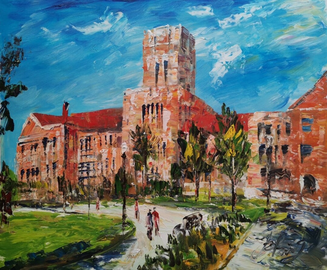 Ayres Hall Located in University of Tenesee Knoxville - Etsy