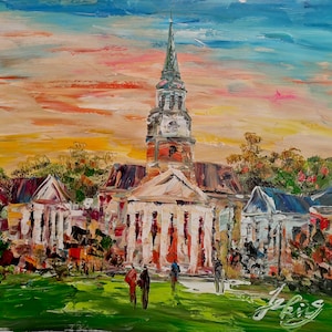 Sunset University Campus, Wake Forest Road, Winston Salem, North Carolina-Pen King-A3854