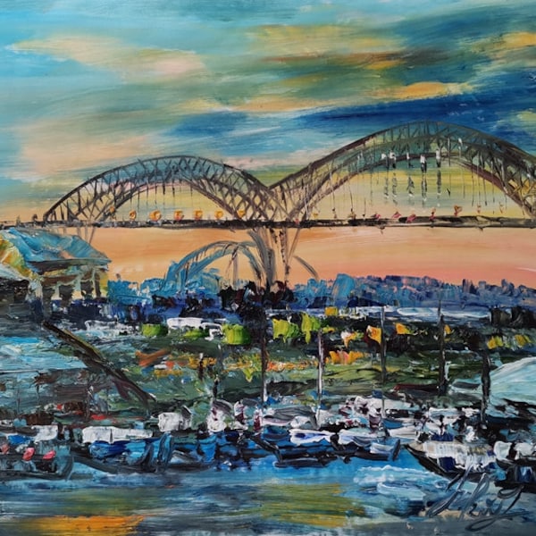 Memphis Bridge Etsy