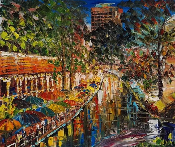 San Antonio River Walk At Night Tx Pen King A1109 Home Decor - Home Decor San Antonio Tx San Antonio River Walk At Night Tx Pen King A1109 Home Decor - Home Decor San Antonio Tx