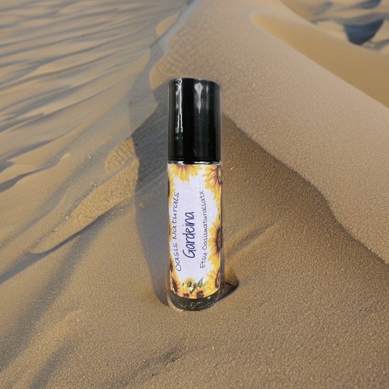 Gardenia Essential Oil Non Toxic Best Roll on Perfume. Natural Gardenia