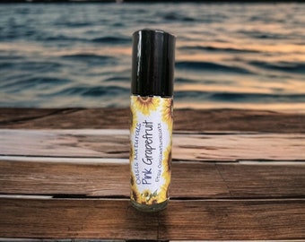 Pink Grapefruit Perfume Oil - 10 ml Glass Bottle