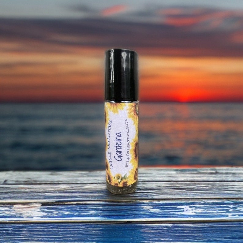 Gardenia Essential Oil Non Toxic Best Roll on Perfume. Natural Gardenia