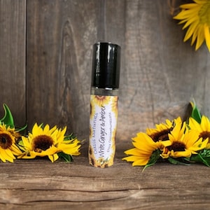 White Ginger & Amber perfume | Best Natural Perfume | Vegan | Organic Perfume