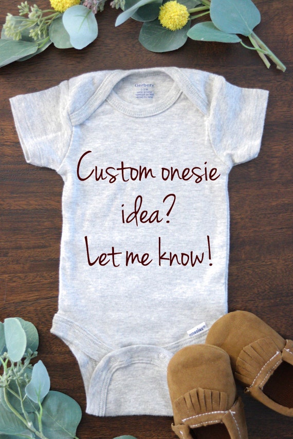 etsy custom onesie