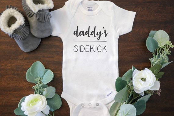 daddy's sidekick onesie