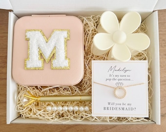 Bridesmaid Box  |  Maid of Honor Box  |  Bridesmaid Proposal  |  Bridesmaid Gifts  |  Bridesmaid Necklace  |  Jewelry Box