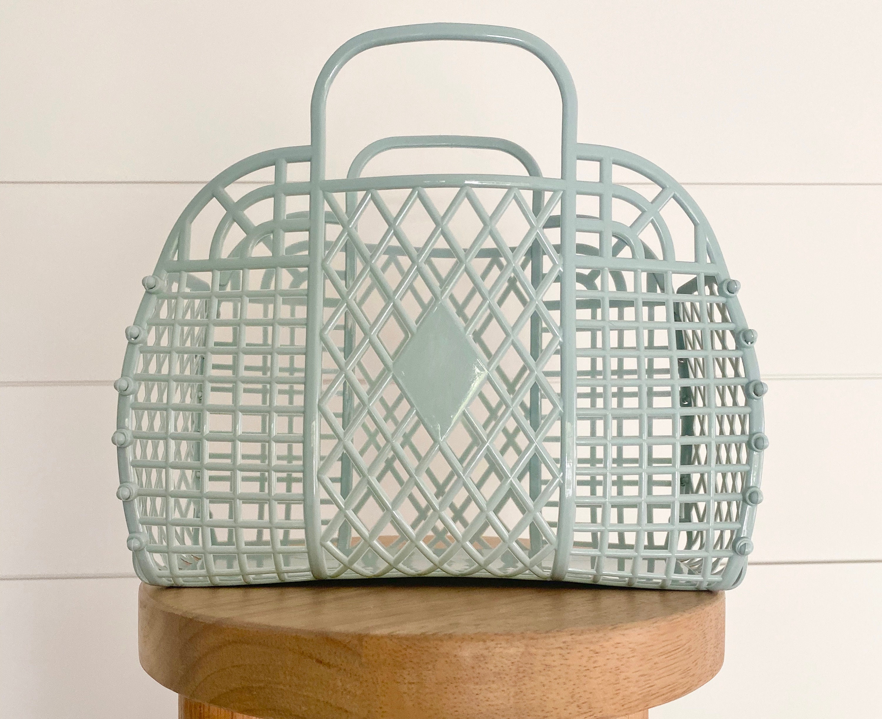 white jelly purse