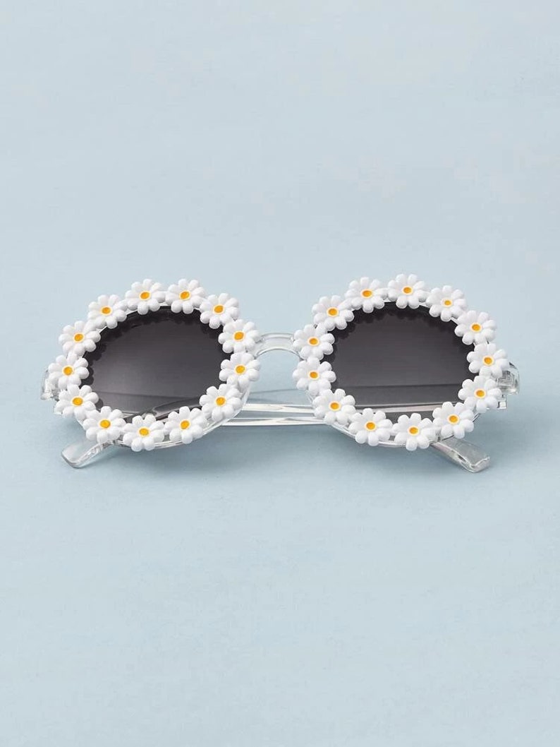 Daisy Sunglasses for Kids and Adults Daisy Accessories Etsy