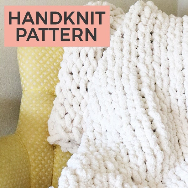 XL Hygge Handknit Blanket Pattern