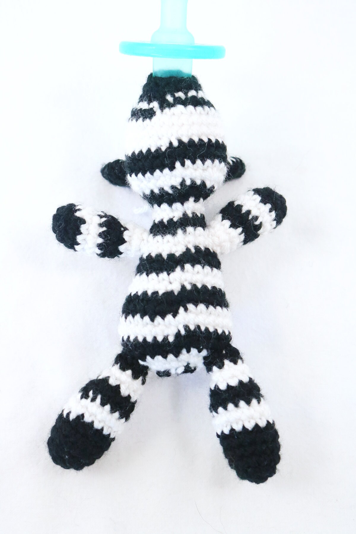 Zebra Pacifier Holder PATTERN ONLY - Etsy