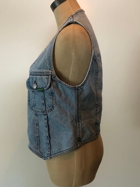 Cutie denim vintage vest - image 6