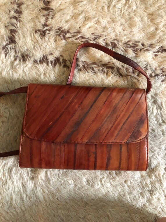 Eel skin clutch - image 2