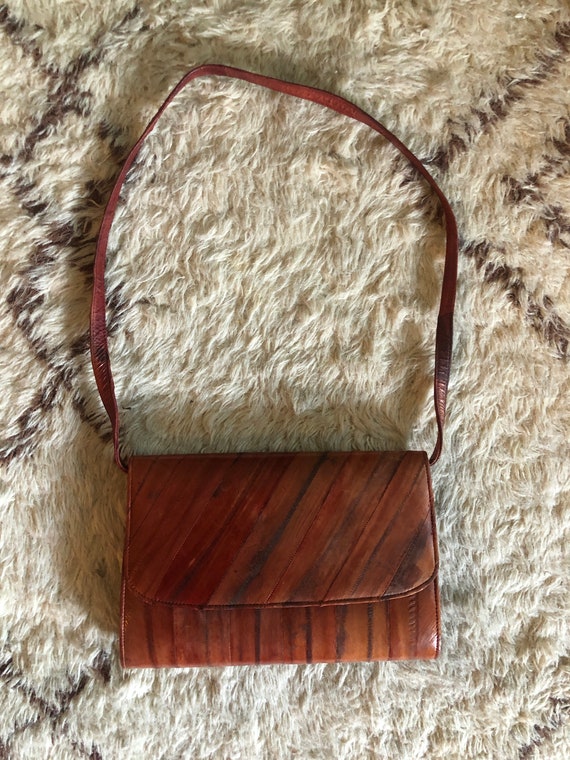 Eel skin clutch - image 6