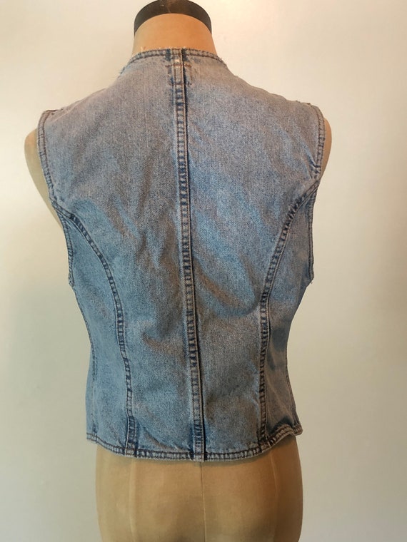 Cutie denim vintage vest - image 5