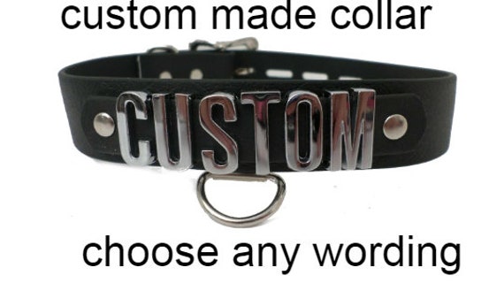 custom slave collar