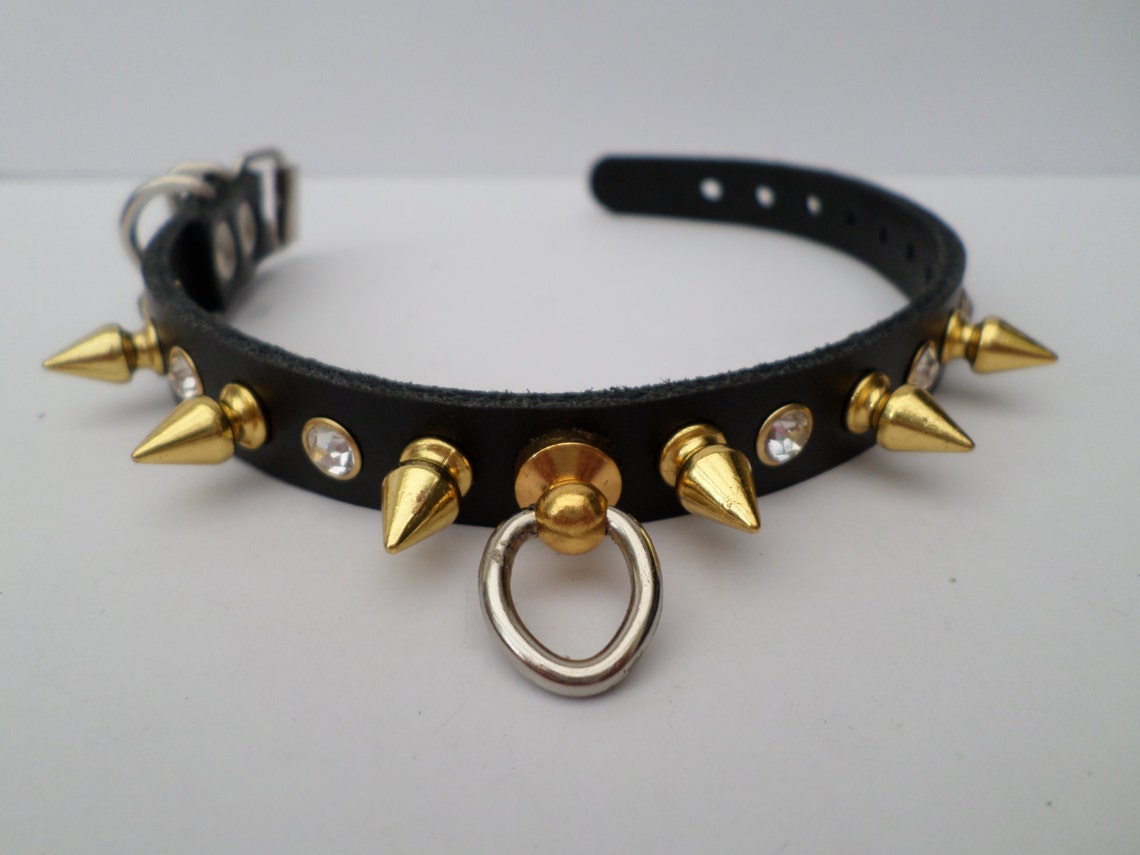 Chihuahua Spiked Dog Collar / Extra Small Spiked Dog Collar Etsy UK