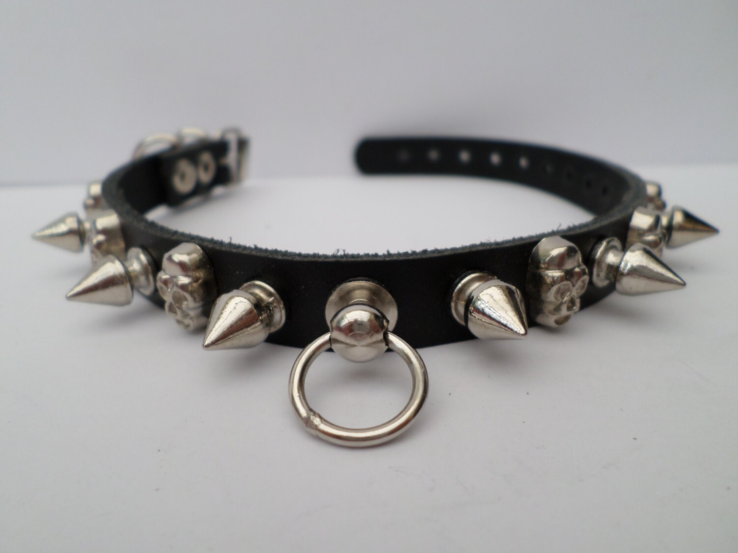 Chihuahua Spiked Dog Collar / Extra Small Spiked Dog Collar - Etsy