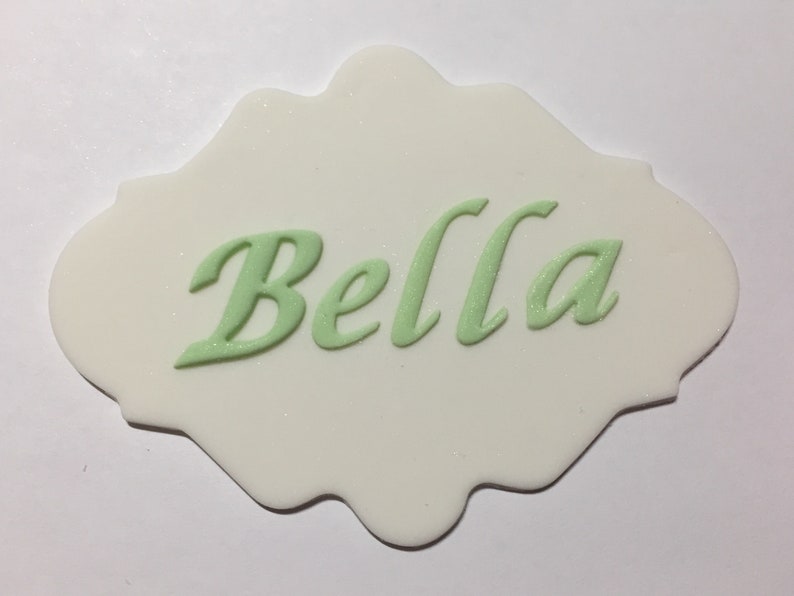 Personalized Spa Day Sleepover Party Cake Toppers Fondant image 4