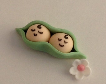 Baby Shower Peas In A Pod Cupcake Toppers