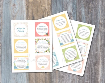 Minute for Mom Printable Scripture Memory Verse Cards