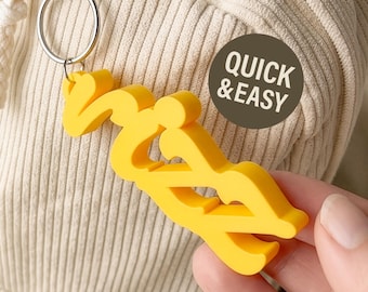 Rizz Backpack Charm STL - 3D Print File, Bag Accessory, Keychain (Digital Download, Commercial Use)