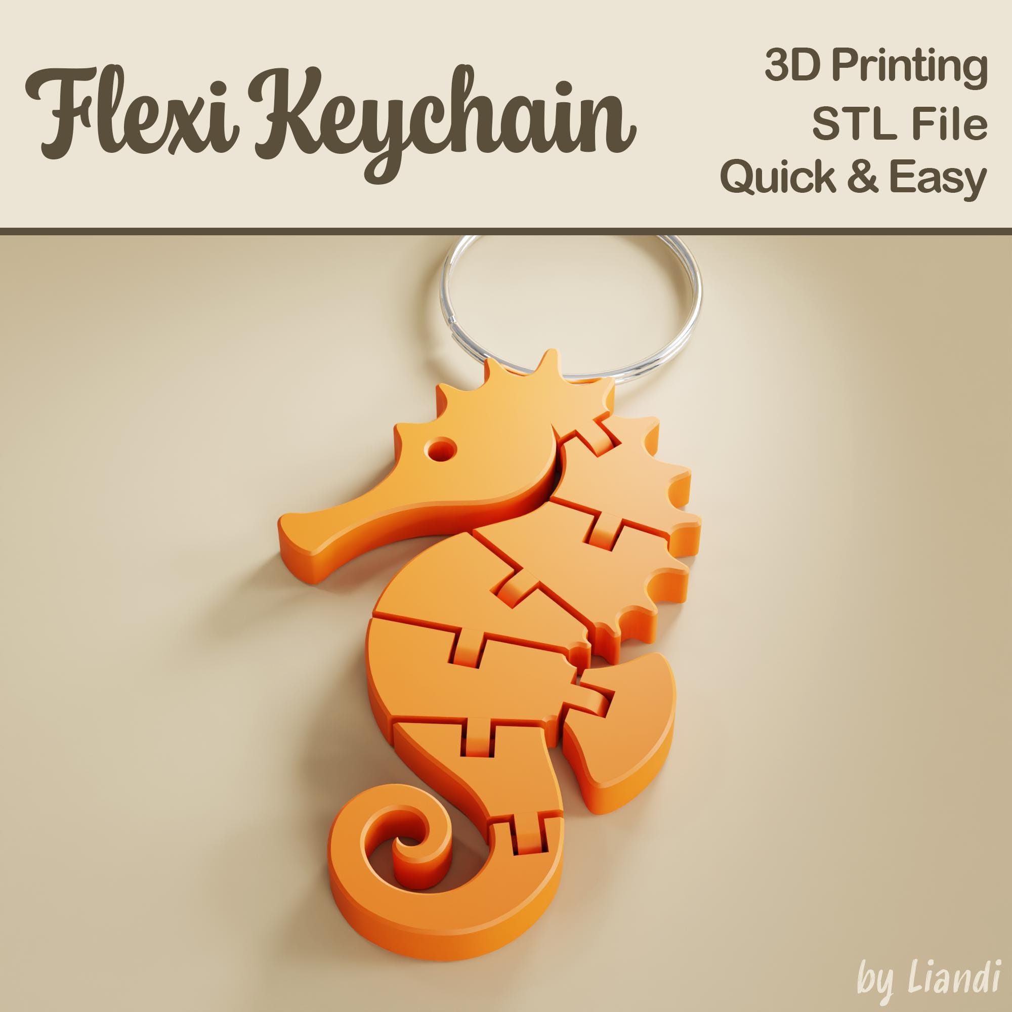 3d Printed Key Chain