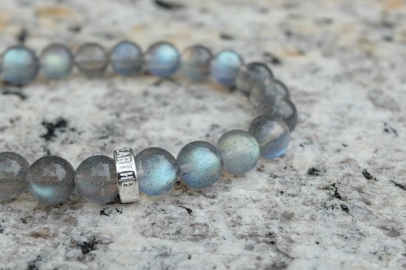 Labradorite Jewelry Gemstone Bracelet for Him AAA Labradorite Bracelet Gift Idea Crystal Bracelet Mens Bracelet
