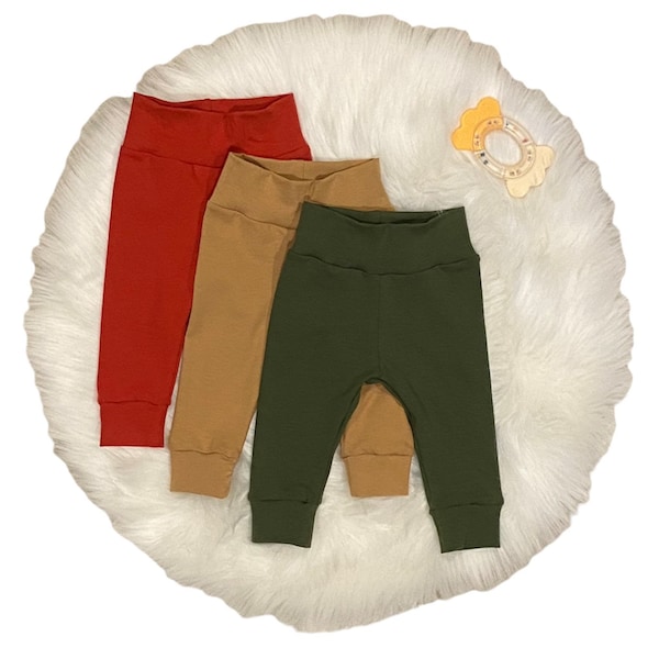 Trio Of Leggings in Fall Color Pallet