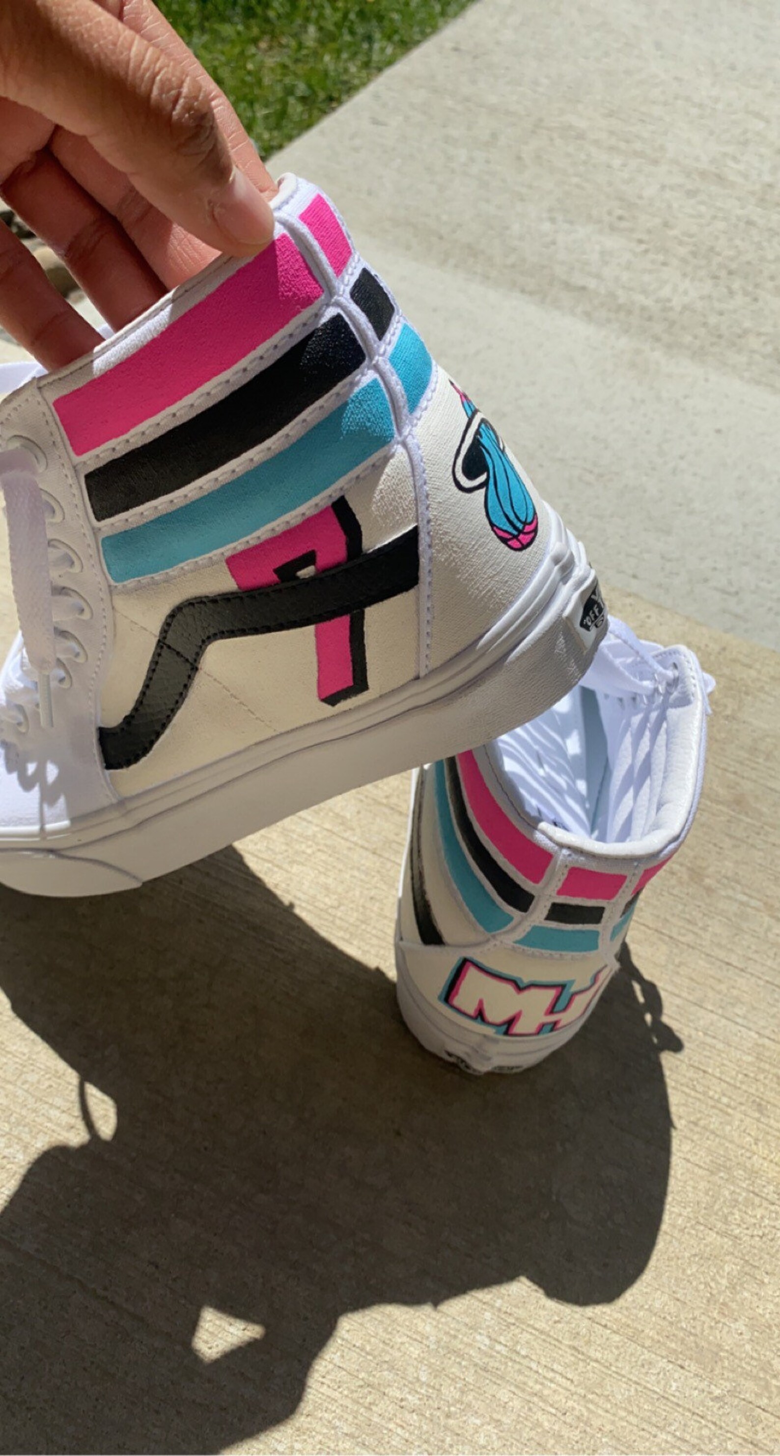 NBA Custom Vans any team Etsy.de