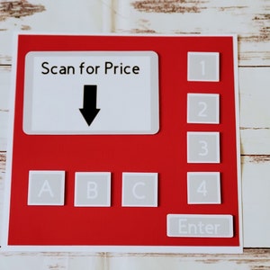 Target Price Scanner sign /target birthday party/target store party/target /target  sign/target store birthday party/ price scanner sign