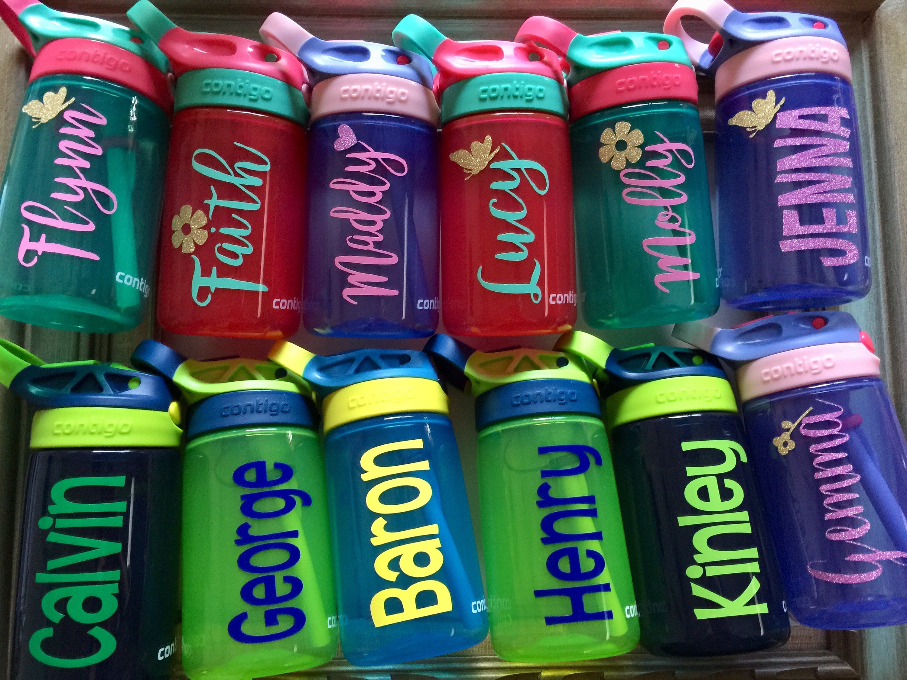 Truck Personalized Water Bottle Kids Personalized Stainless Steel Car Water  Bottle Contigo Sports Cup Name Bottle Easter Boy Gift Drinkware 