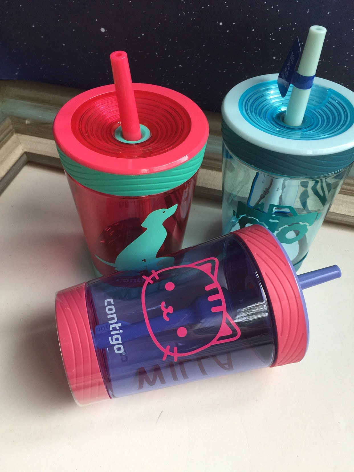Personalized Contigo Cups Kids Cups Kids Gifts 