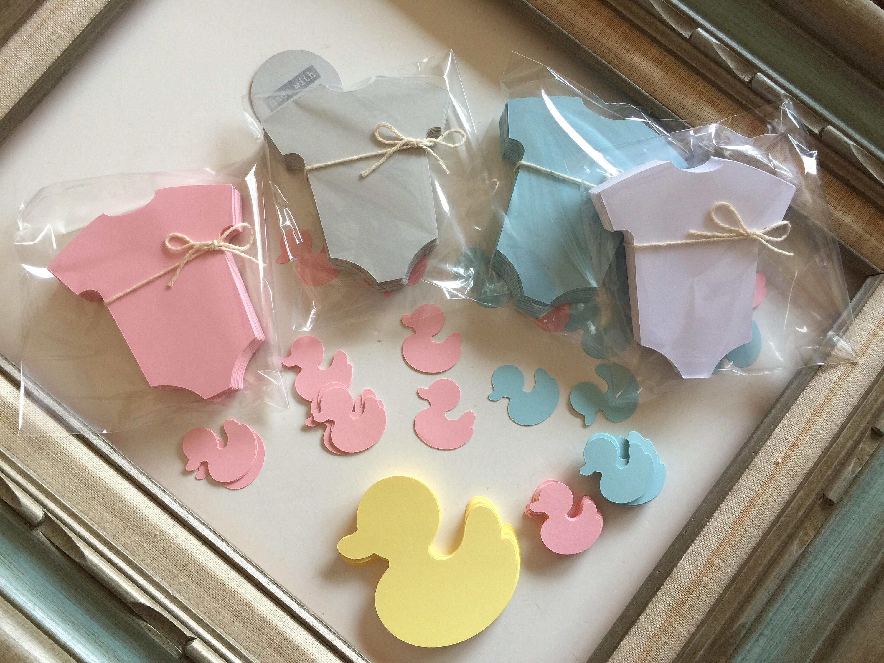 Baby Shower ONESIE Die Cut Cutout Cut Outs Paper Onesie Party Etsy Sweden