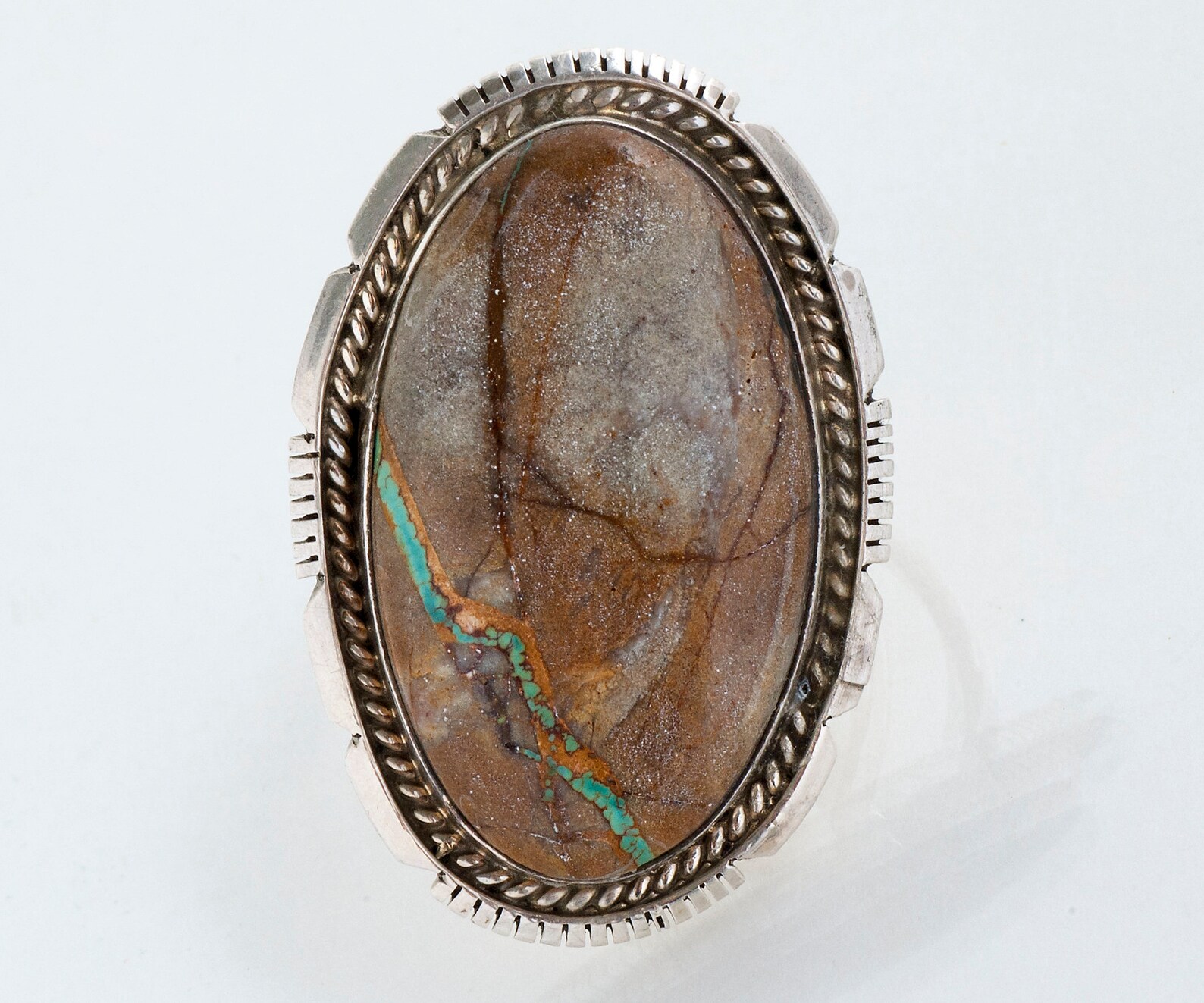 Native American Ring Vintage Native American Sterling Silver Signed