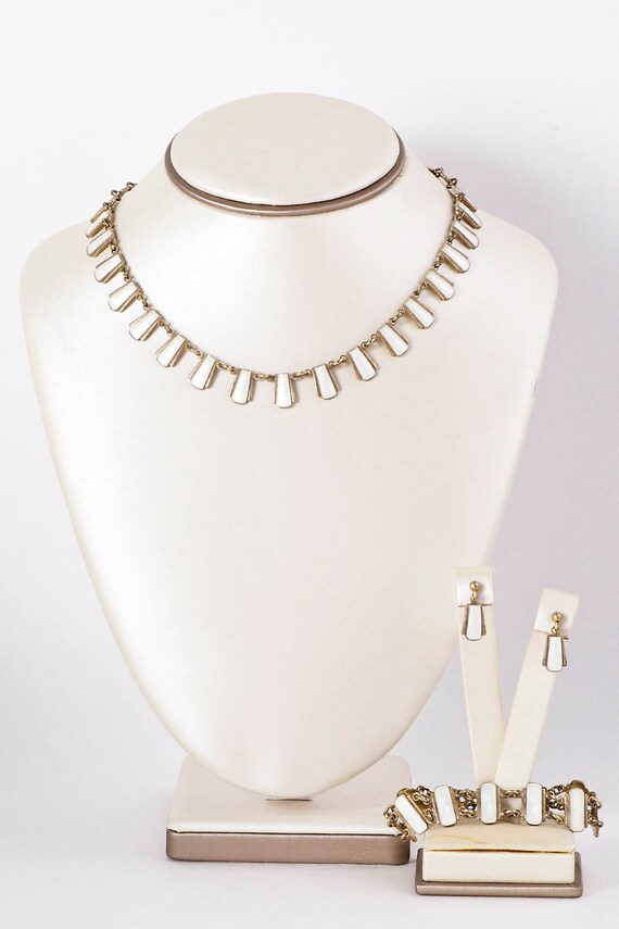 Vintage Jewelry Set - Vintage Danish 1940's Sterl… - image 2