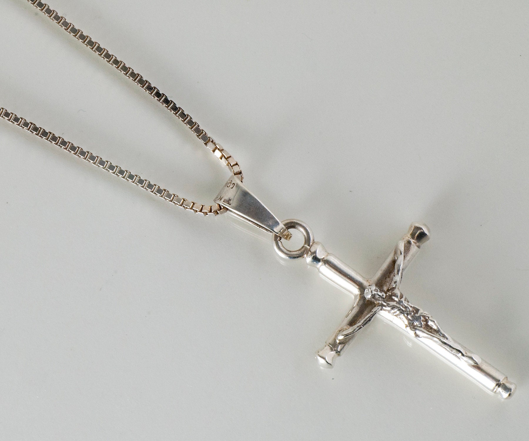 Vintage Pendant Vintage Mexico Sterling Silver Crucifix - Etsy
