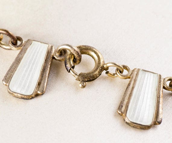 Vintage Jewelry Set - Vintage Danish 1940's Sterl… - image 4