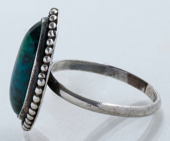 Vintage Ring - Vintage Sterling Silver Azure Mala… - image 3