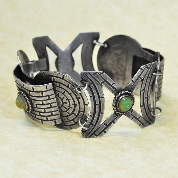 Vintage Bracelet - Vintage 1960's Handmade Texture